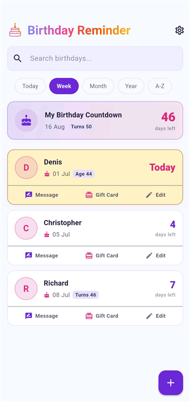 Modern Mobile App
